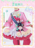 ChuShouMao Vocaloid Hatsune Miku 14th Anniversary Birthday Rabbit Pink Cosplay Costume