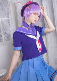 ChuShouMao Genshin Impact Keqing Qiqi Klee Sailor Uniform Cosplay Costumes