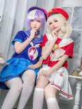 ChuShouMao Genshin Impact Keqing Qiqi Klee Sailor Uniform Cosplay Costumes