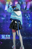 ChuShouMao Re Zero Kara Hajimeru Isekai Seikatsu Twins Rem Ram Neon City Cosplay Costumes