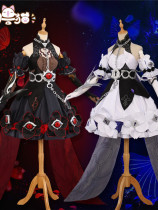ChuShouMao Honkai Impact 3rd Seele Vollerei Veliona White Black Cosplay Costumes