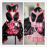 Vocaloid Miku Sakura Lolita Kimono Cosplay Costumes