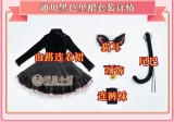 Miaowu Meow House Cardcaptor Sakura Kinomoto Sakura Pink Neko Outfit Cosplay Costume