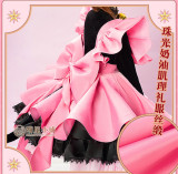 Miaowu Meow House Cardcaptor Sakura Kinomoto Sakura Pink Neko Outfit Cosplay Costume