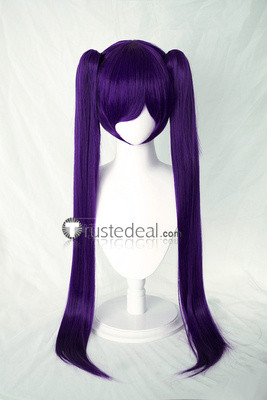 GochiUsa Is the Order a Rabbit Rize Tedeza Purple Cosplay Wig