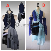 Final Fantasy X-2 Yuna and Lenne Songstress Cosplay Costume