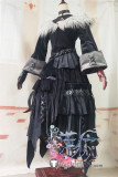 Final Fantasy XIV FF14 Y'shtola Rhul Black Mage Cosplay Costumes1
