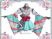 Vocaloid Hatsune Miku 39 Culture 2020 World and Fes Kimono Cosplay Costume