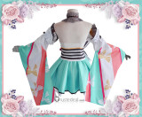 Vocaloid Hatsune Miku 39 Culture 2020 World and Fes Kimono Cosplay Costume