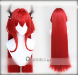Arknights Surtr Candle Knight Viviana Goldenglow Kal'tsit Red Pink Blonde Cosplay Wigs