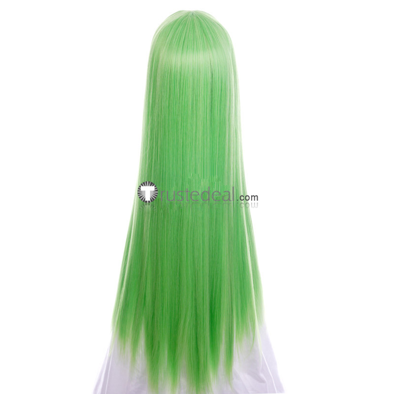 Darker than BLACK Amber Long Green Cosplay Wig 100cm