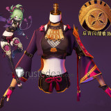 Genshin Impact Yelan Kuki Shinobu Ninja Cosplay Costumes 2