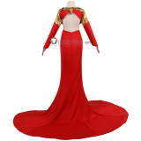 Castlevania Carmilla Red Gown Cosplay Costume
