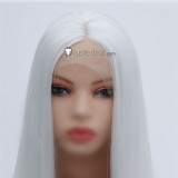 Castlevania Carmilla White Lace Front Cosplay Wig