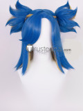 Valorant Fade Neon Gekko Yoru Blue Grey Cosplay Wig