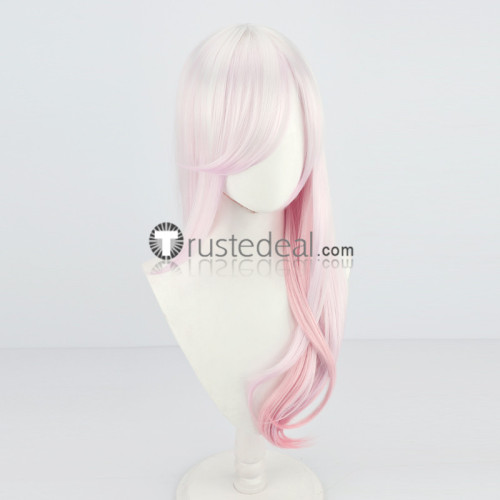 League of Legends LOL New Skin Arcana Xayah Silver Pink Cosplay Wig