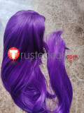 Revolutionary Girl Utena Anthy Himemiya Long Purple Cosplay Wig