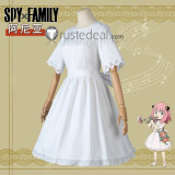 SPY x FAMILY Anya White Dress Cosplay Costume