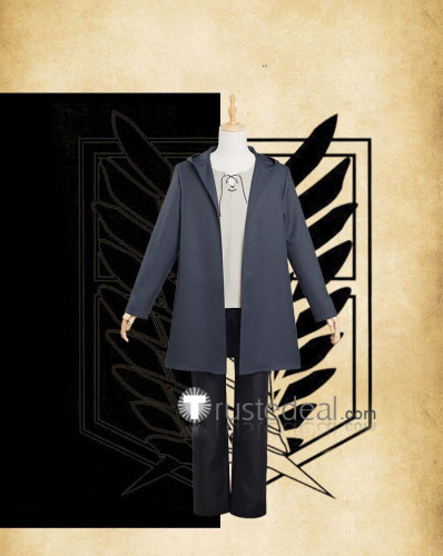 Attack on Titan Shingeki no Kyojin Final Season Eren Jaeger Daily Cosplay Costume