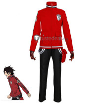World Trigger WorTri Jun Arashiyama Ai Kitora Arashiyama Squad Red Uniform Cosplay Costume