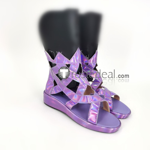 The Legend of Zelda Skyward Sworda Zelda Purple Cosplay Shoes Boots