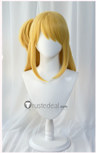 Fairy Tail Lucy Heartfilia Wendy Marvell Blonde Blue Purple Cosplay Wig
