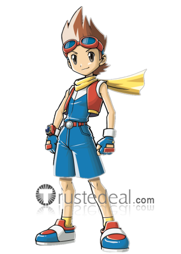 Pokemon Ranger Ben Natsuya Summer Oblivia Cosplay Costumes