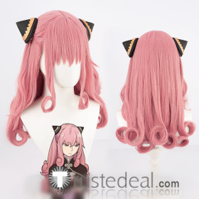 SPY x FAMILY Rengoku no Ashe Ashe Talton Pink Cosplay Wig