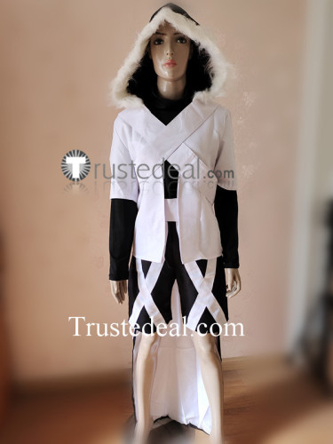 Undertale XTale Sans XSans Cross White Black Cosplay Costume