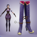 League of Legends LOL Sheriff Caitlyn Cosplay Boots Shoes