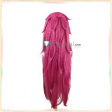 League of Legends LOL Battle Academia Caitlyn Yone Pink Purple Cosplay Wigs