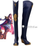 League of Legend LOL Sheriff Battle Academia Caitlyn Cosplay Boots Shoes