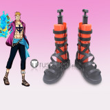 One Piece Portgas D. Ace Luffy Marco Uta Cosplay Shoes Boots