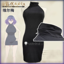 Kinsou no Vermeil Vermeil in Gold Vermeil Black Cosplay Costume