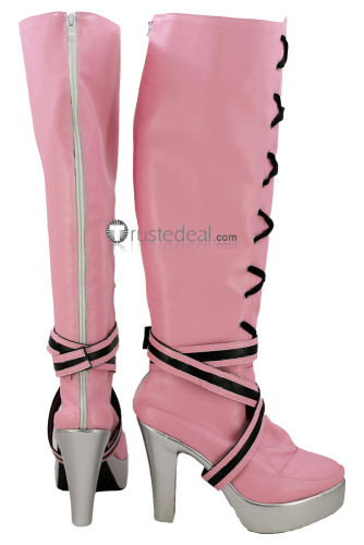 Monster High Draculaura Pink Cosplay Boots Shoes