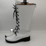 Black Butler Kuroshitsuji Ciel Phantomhive White Black Blue Cosplay Boots Shoes