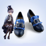 Black Butler Ciel Phantomhive Brown Black Halloween Cosplay Shoes Boots