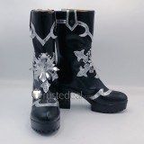 Black Butler Kuroshitsuji Ciel Phantomhive White Black Blue Cosplay Boots Shoes