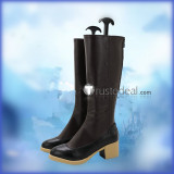 Black Butler Kuroshitsuji Ciel Phantomhive Black Cosplay Boots Shoes