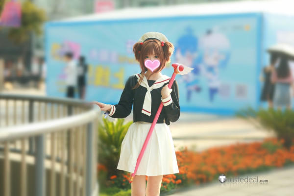 Cardcaptor Sakura Kinomoto Sakura JK School Uniform Cosplay Costumes 2
