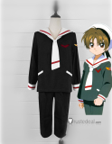 Cardcaptor Sakura Clear Card Syaoran Li School Uniform Sailor Cosplay Costume