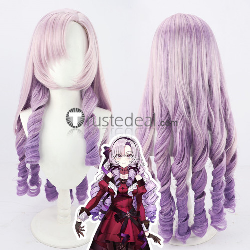 Vtuber Virtual YouTuber NIJISANJI EN Hyakumantenbara Salome Rosemi Lovelock Ponto Nei Elira Pendora Pink Blue Cosplay Wigs