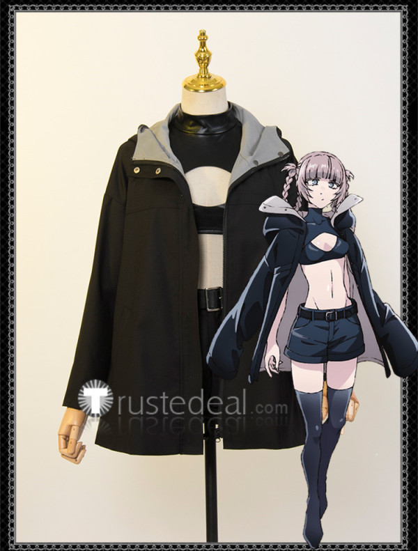 Yofukashi no Uta Call of the Night Nazuna Nanakusa Vampire Black Cosplay Costume