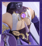 1/3 Delusion Genshin Impact Keqing Purple Cosplay Costume