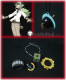 Pokemon N Long Green Cosplay Necklace Wrist Accessories Props