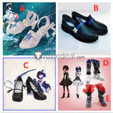 Honkai Impact 3rd Seele Vollerei Veliona White Black Cosplay Shoes Boots