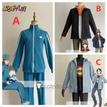 Ya Boy Kongming Nanami Kuon Kabe Taijin Zhuge Liang Sports Uniform Cosplay Costumes