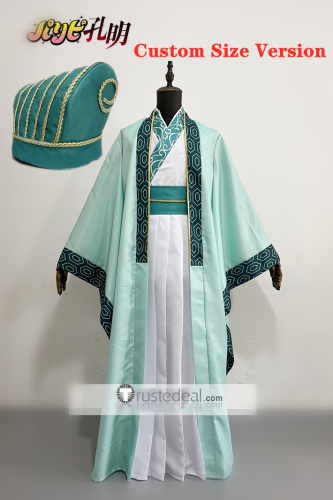 Ya Boy Kongming Zhuge Liang Blue Gown Cosplay Costume