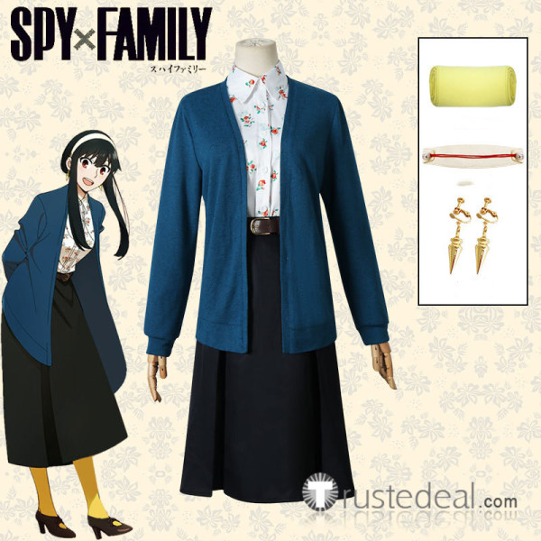 SPY x FAMILY Yor Forger Daily Cadigan Shirt Cosplay Costume
