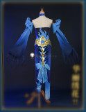 Genshin Impact Yakshas Bonanus Indarias Red Blue Cosplay Costumes
